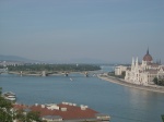 Budapesta vedere spre Dunare